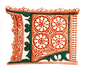 Alkukirjain L, 1843.
