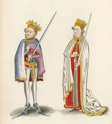 Kuningas Johannes ja kuningas Henrik I, n. 1440