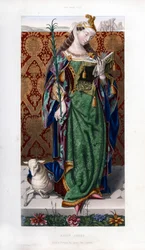 Pyhä Agnes, 1520, 1843.