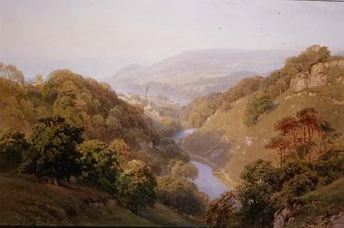 Näkymä nummimaisemasta lähellä Barnard Castlea, Durhamin kreivikunnassa
