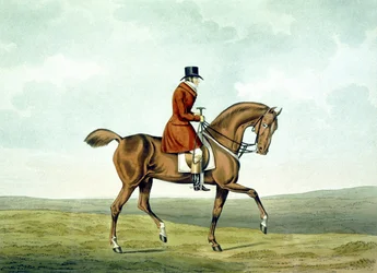 Meltonilainen, sellaisena kuin hän oli, elokuvasta "The Meltonians", kaivertanut George Hunt