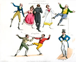 Huvituksen oireet, 1822.