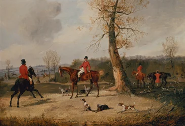 The Meet (öljy kankaalle)