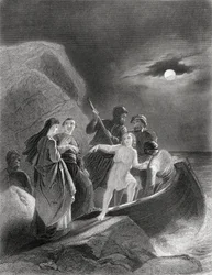 Gerald Fitzgeraldin pako Irlannista vuonna 1539, Thomas Wrightin kirjoittamasta "Irlannin historiasta", julkaistu noin vuonna 1854.