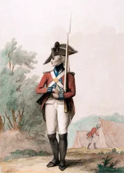 Jalkasotilas, n.1791 (pistekaiverrus)