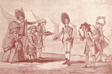 Vierailu leirille, c1800-1810, 1909