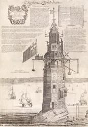 Eddystonen majakka, pubi. C1762