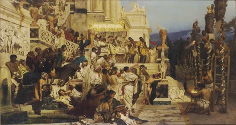 Kristinuskon johtava valo. Neron soihdut, 1882