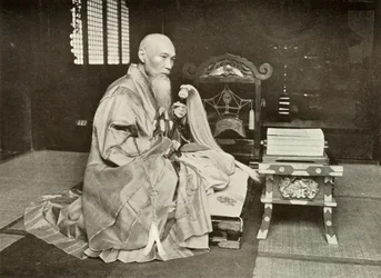 Buddhalainen apotti, 1910.