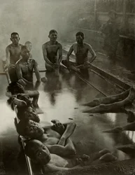 Yleinen kylpylä Kanawassa, 1910.