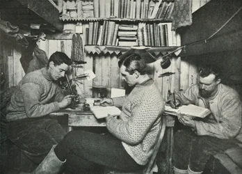 Debenham, Gran ja Taylor koppissaan, 18. toukokuuta 1911, 1913
