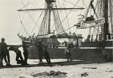 Moottorikelkan laskeutuminen, c19101913, 1913