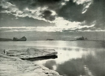 Pitkän napayön putoaminen, c19101913, 1913.