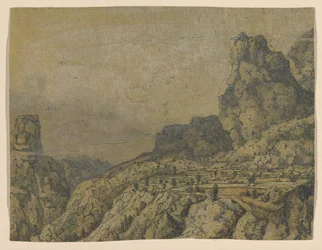 Vuoristolaakso ja tasango, n. 1625-30.