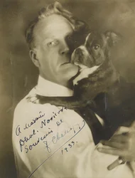 Laulaja Feodor Ivanovitš Chaliapinin muotokuva 1873-1938, n. 1930.