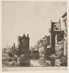 Die Wittevrouwen-Poort Utrechtissa