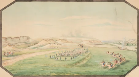 Hyökkäys kenraali Marcyn junaan, 1867.