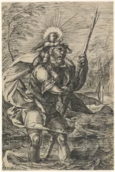 Pyhä Christopher (recto)