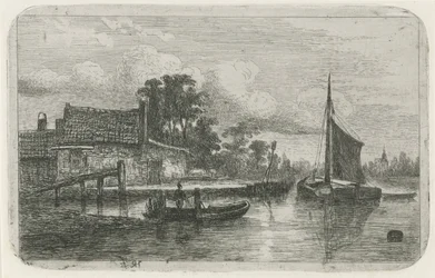 Purjelaiva rannalla