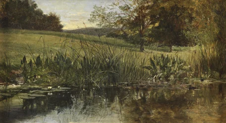 Joen rannalla, 1869