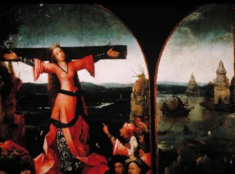 St. Liberata Triptyykki (öljy levylle) (numero 165417)