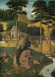 Pyhän Antoniuksen kiusaus, n. 1490