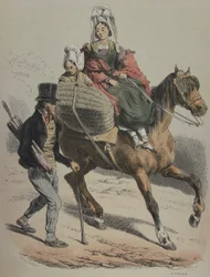Normandia Jules Janinin kuvitus 161