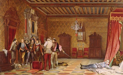 Guisen herttuan Henri de Lorrainen (1549-88) murha, 1834