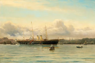 Imperial Yacht Polestar Kööpenhaminan satamassa