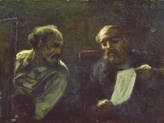 Keskustelu studiossa, 1852-55