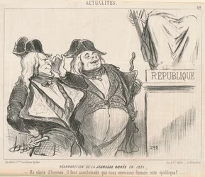 Kultaisen nuorten ilmestyminen uudelleen vuonna 1851