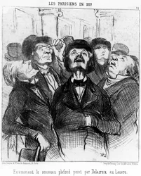 Pariisilaiset vuonna 1852 tutkimassa Delacroix