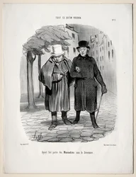 Mitä haluat, levy 7: Otettuasi dandien osan hakemistosta, 1847.