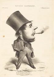 Daumier oli tavallinen taidemaalari...