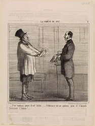 Emme tahdo teidän seteliänne (Vuoden 1857 komeetta, lehti 2)