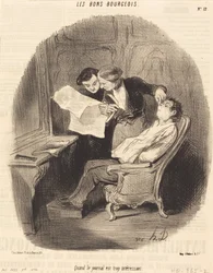 Kun sanomalehti on liian kiinnostava