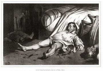 Rue Transnonainin verilöyly 14/04/1834, 1837