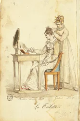 WC, "Almanach des Modes"