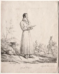 Antoine Charles Horace Vernet, nimeltään Carle.