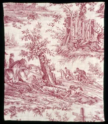 La Route de Jouy (Tie Jouyyn) (sisustuskangas) (Furnishing Fabric)