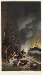 The Rescue (väri litho)