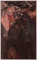 Bringing Fire and Terror to the Rooftree and Bed, Bret Harten (1836-1902) "The Birds of Cirencester" -julkaisusta, julkaistu Scribner