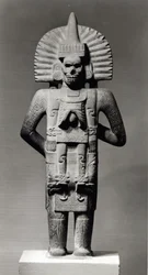 Elämän ja kuoleman hahmo, Veracruzista, Meksikosta, 900-1250 (katso 180900)