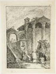 Muinainen temppeli, levy viisi kirjasta Evenings in Rome
