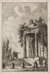 Lauta neljä iltaista Roomassa, 1763-64