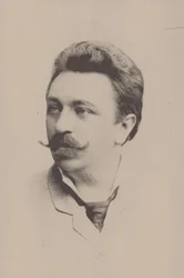 Säveltäjä Eugen Hildachin muotokuva 1849-1924.