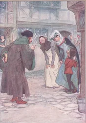 Tule herra - vastaa herrallesi, älä pelkää, esimerkki Windsorin iloisista vaimoista, 1910