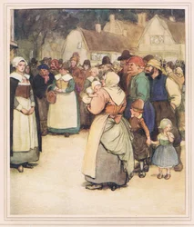 Hester telineen juurella
