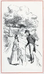 Kuvitus Jane Austenin "Emmalle" (kuva)