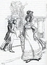 Kuvitus Jane Austenin "Emmalle" (kuva)